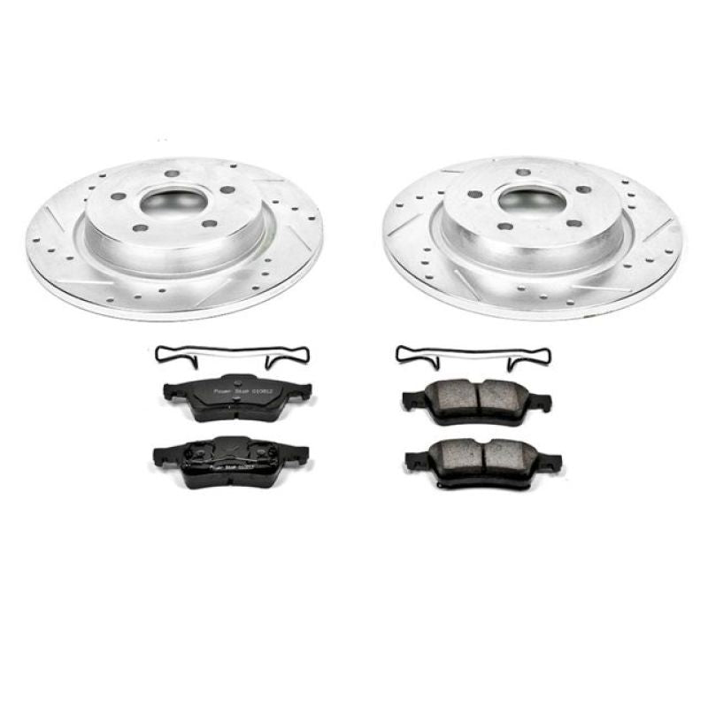 PowerStop K5309 fits Volvo 04-05 S40 Rear Z23 Evolution Sport Brake Kit