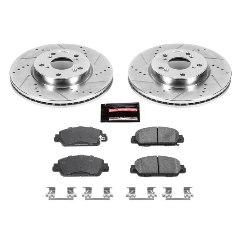 PowerStop K6777 fits Honda 13-17 Accord Front Z23 Evolution Sport Brake Kit