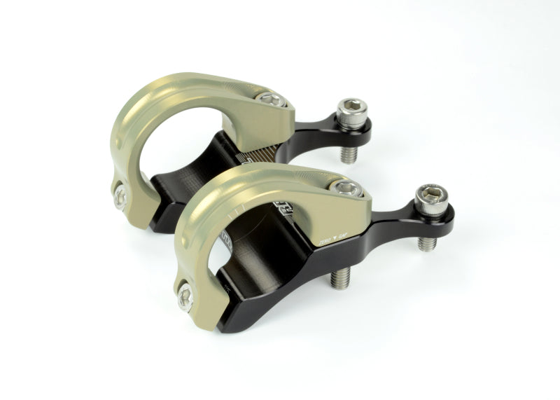 Renthal STM107-BKAG fits Integra II Stem. 45 mm. x 0 mm. - Aluminum Gold/Black