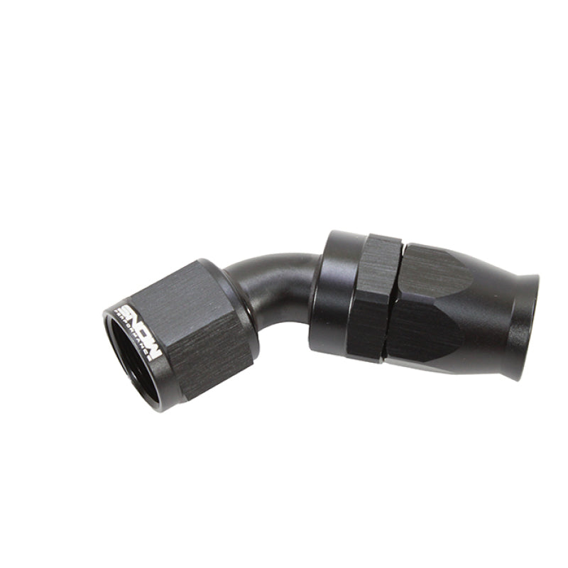 Snow Performance SNF-60145Snow -10AN 45 Degree PTFE Hose End (Black)