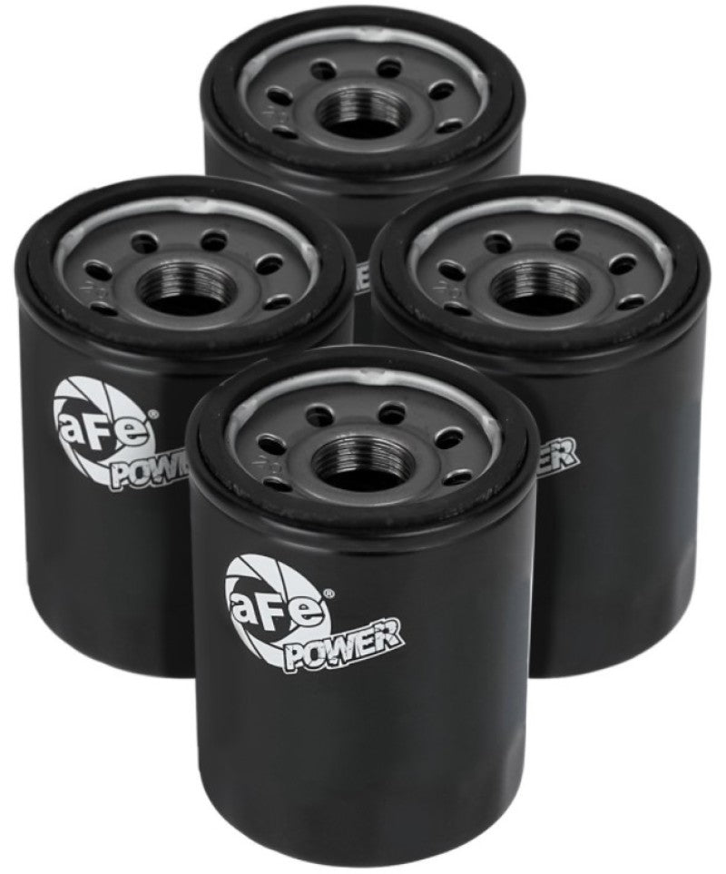 AFE 44-LF047-MB rd HD Oil Filter; 19-20 fits GM Silverado 1500; L4 2.7L - 4 Pac