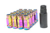Wheel Mate 33002L Monster Locking Lug Nut Set of 4 - Purple 14x1.50