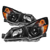 xTune 9035746 fits Subaru Legacy 10-12 / Outback 10-12 OEM Style Headlights-Bla
