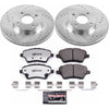 PowerStop K6818-26 14-19 fits Ford Fiesta Front Z26 Street Warrior Brake Kit