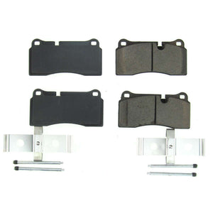 PowerStop 17 1155 fits Audi R8 Rear Z17 Evolution Ceramic Brake Pads w/Hardware