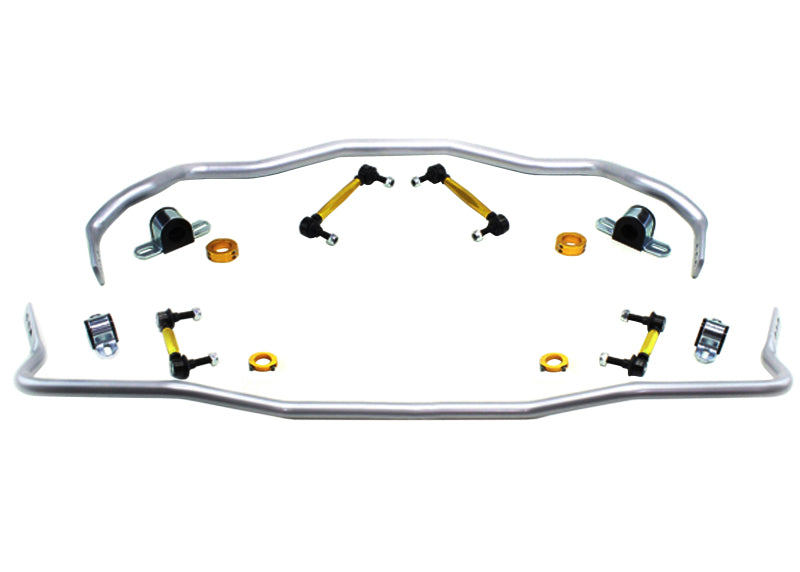 Whiteline BFK006 fits Ford 15-20 Mustang GT/GT Premium/EcoBoost/EcoBoost Premium Front & Rear Sway Bar Kit