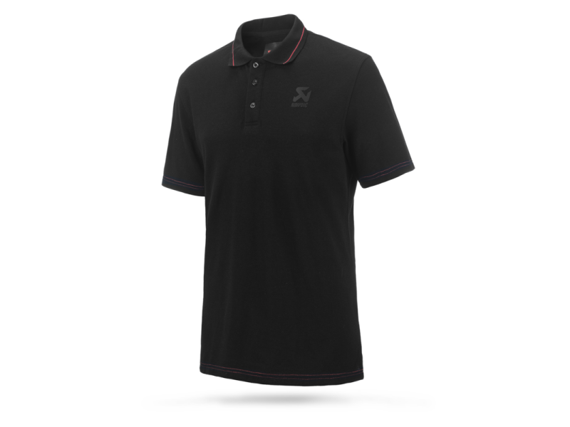 Akrapovic 802130 Corpo Polo Black Mens - XS