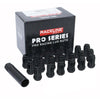 Raceline L73806BKA6NV 12x1.25mm Spline Black Lug Nuts (24 Pack)