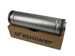 AFE 49M30050 orce-Xp 409 SS Muffler 3in Center/Center 18in L X 5in Dia - Round