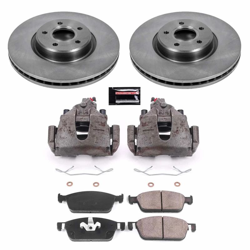 Power Stop KCOE7338 17-19 fits Ford Escape Front Autospecialty Kit w/Cals