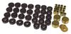 Prothane 7-122-BL fits GM Convertible Body Mount Kit - Black