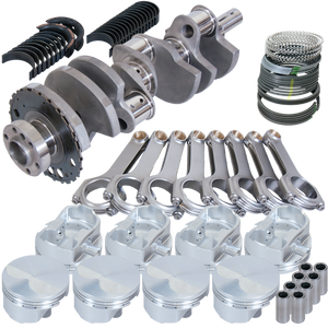 Eagle 128264030 fits Chevy LS2 403ci Flat Top Piston 24 Tooth Reluctor 4in Strk 6.125in Rod Len Rotating Assembly