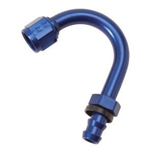 Russell 624310 Performance -8 AN Twist-Lok 150 Degree Hose End (1-1/4in Radius)