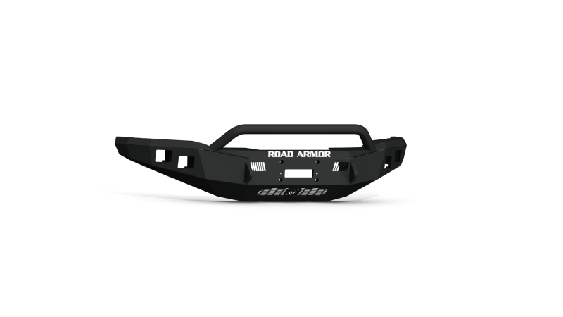 Road Armor 6181F4B fits Ford 18-20 F-150 Stealth Front Winch Bumper w/Pre-Runner Guard - Tex Blk