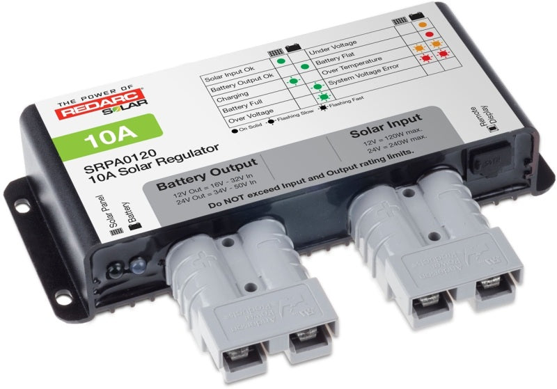 REDARC SRPA0120 Solar Regulator w/Anderson Connect - 10A
