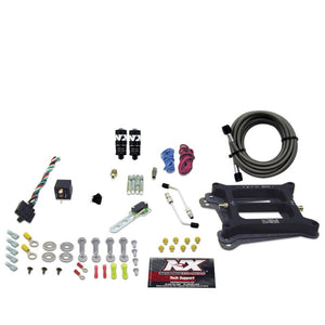 Nitrous Express 40041-00 4150 Hitman Plus 4-BBL Nitrous Kit (50-200HP) w/o Bottl