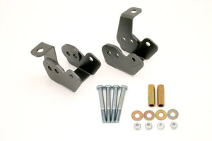 BMR CAB002H 3rd Gen F-Body Bolt-On Control Arm Relocation Brackets - Black Hamm