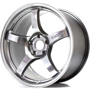 Gram Lights WGCR425MQNK 57CR 19x9.5 +25 5x112 Grace Silver Wheel
