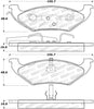 Stoptech 308.0715 Street Brake Pads