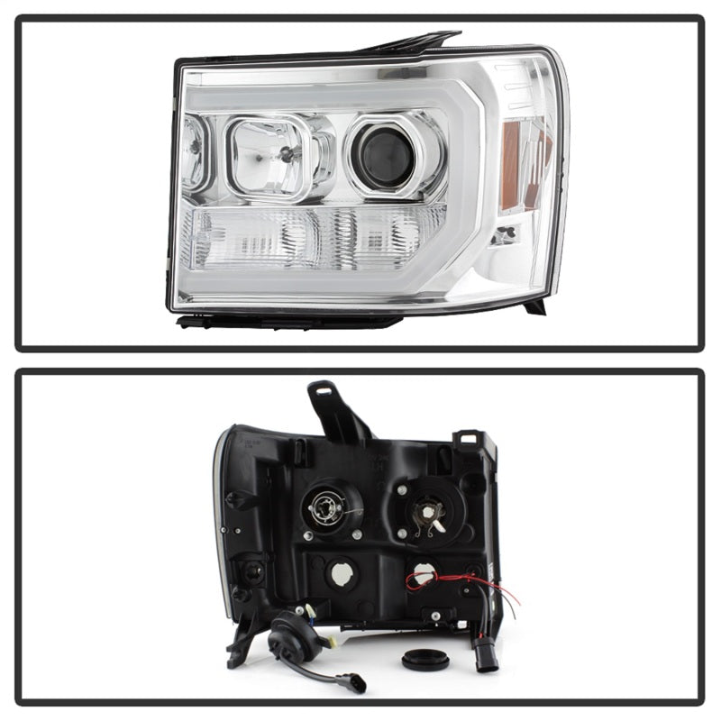 Spyder 5083647 fits GMC 07-13 Sierra 1500/2500/3500 V2 Projector Headlights - C