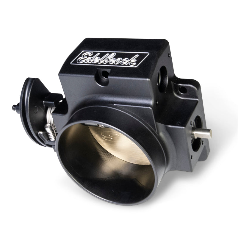 Edelbrock 39703 EFI Throttle Body Pro-Flo XT 90mm Black Mat Anodized Finish