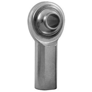 QA1 PCYFL6T PCY Series 2-Pc Rod End - Female/Left Hand - .375in Bore x 3/8-24