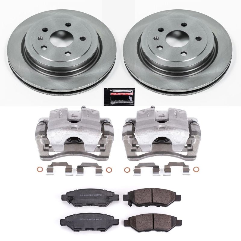 PowerStop fits Cadillac 08-09 CTS Rear Autospecialty Brake Kit w/Calipers