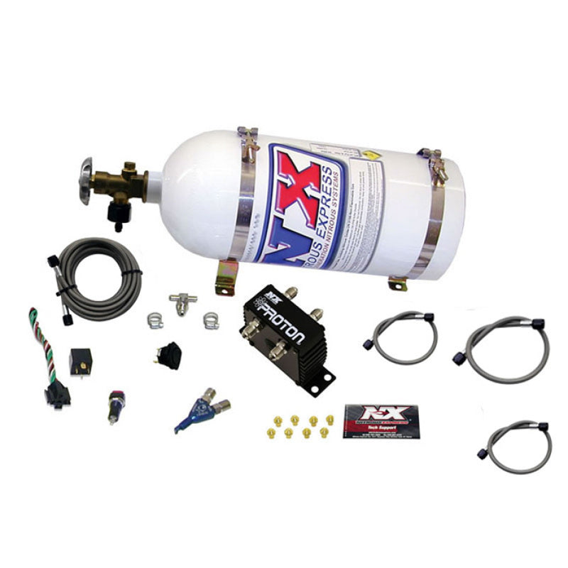 Nitrous Express Nitrous 20420-10 Express Proton Series Nitrous Kit w/10lb Bottle