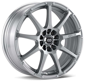 Enkei EDR9 17x7 5x100/114.3 38mm Offset 72.6mm Bore Silver Wheel