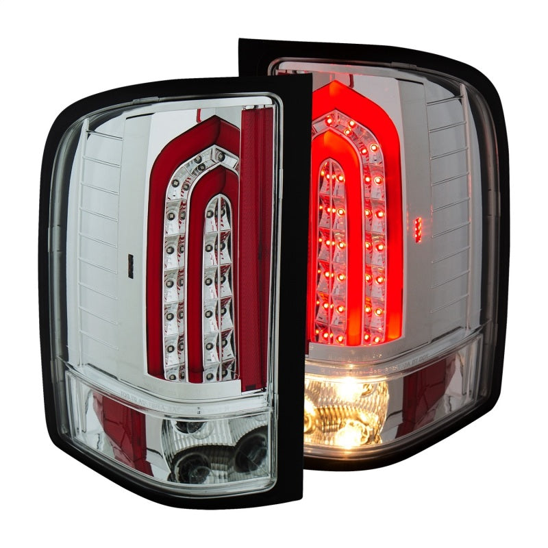 ANZO 321341 2013 fits Chevrolet 07-20 Silverado 1500 LED Taillights Chrome