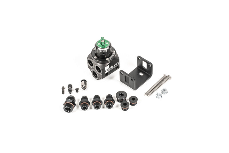 Radium Engineering 20-1100-01 Multi-Port Regulator (MPR) - Green