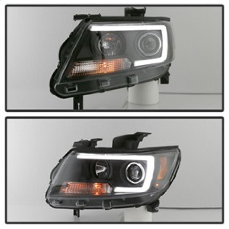 Spyder 5085283 fits Chevy 15-17 Colorado Projector Headlights - Light Bar LED -