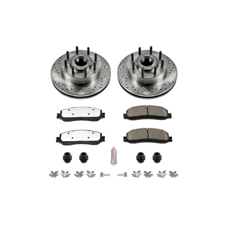 Power Stop K6550 36 fits Ford F-350 Super Duty Front Z36 Truck & Tow Brake Kit
