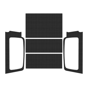 DEI  50601 fits Jeep 04-06 Wrangler LJ Unliminted Headliner Complete Kit - Black