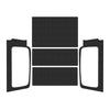 DEI  50601 fits Jeep 04-06 Wrangler LJ Unliminted Headliner Complete Kit - Black