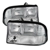 9025488 Xtune fits Oldsmobile 98-01 Bravada Crystal Headlights Chrome HD-JH-GS