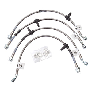 Russell 684510 Performance 99-02 fits Honda Civic Coupe Si Brake Line Kit