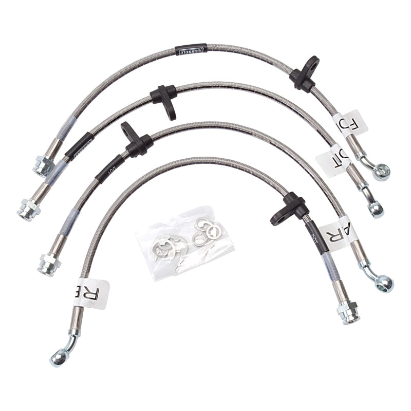 Russell 684510 Performance 99-02 fits Honda Civic Coupe Si Brake Line Kit