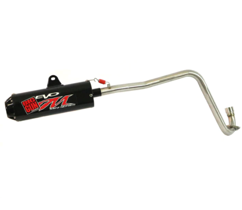 Big 10-7103-BK Gun 15-23 fits Polaris OUTLAW 110 Evo M Series Black Out Full System Exhaust