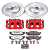 Power Stop KC5507-36 2010 fits Ford Taurus Front Z36 Truck & Tow Kit w/Cals