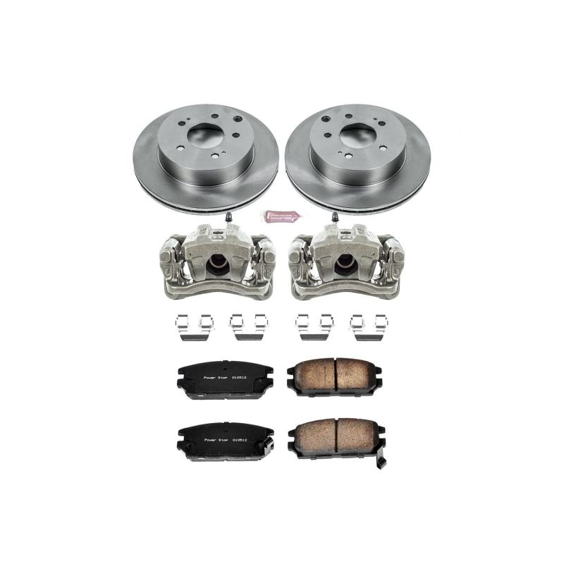 PowerStop fits Mitsubishi 06-12 Eclipse Rear Autospecialty Brake Kit w/Calipers