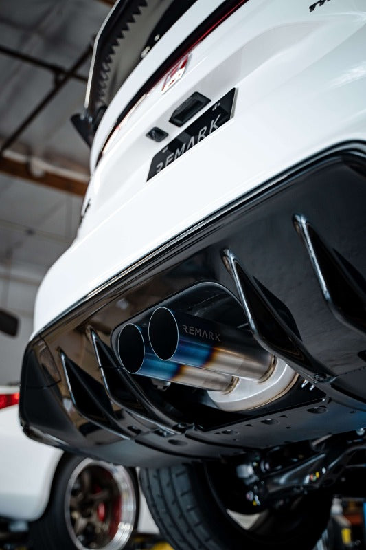 Remark RK-C2076H-09TS 2023+ fits Honda Civic Type-R (FL5) Sports Touring Catback Titanium Exhaust/SUS304 Front Pipe