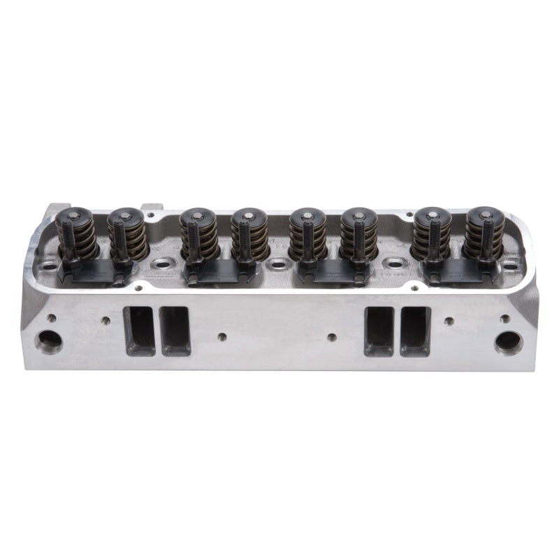 Edelbrock 60595 Cylinder Head fits Pontiac Performer RPM 72cc for Hydraulic Roller Cam Complete (Ea)