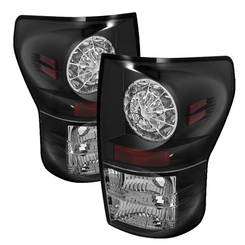 Spyder 5029584 fits Toyota 07-13 Tundra LED Tail lights Black ALT-YD-TTU07-LED-