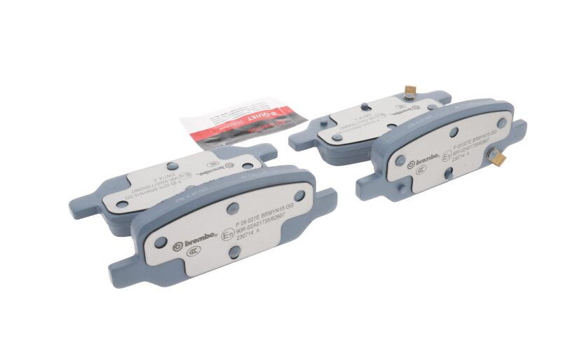 Brembo OE P09027E 17-21 fits Tesla 3/20-21 Y EVPad BrakePad
