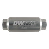 DeatschWerks 8-03-70C-010K 10AN Female 10 Micron 70mm Compact In-Line Fuel Filter Kit