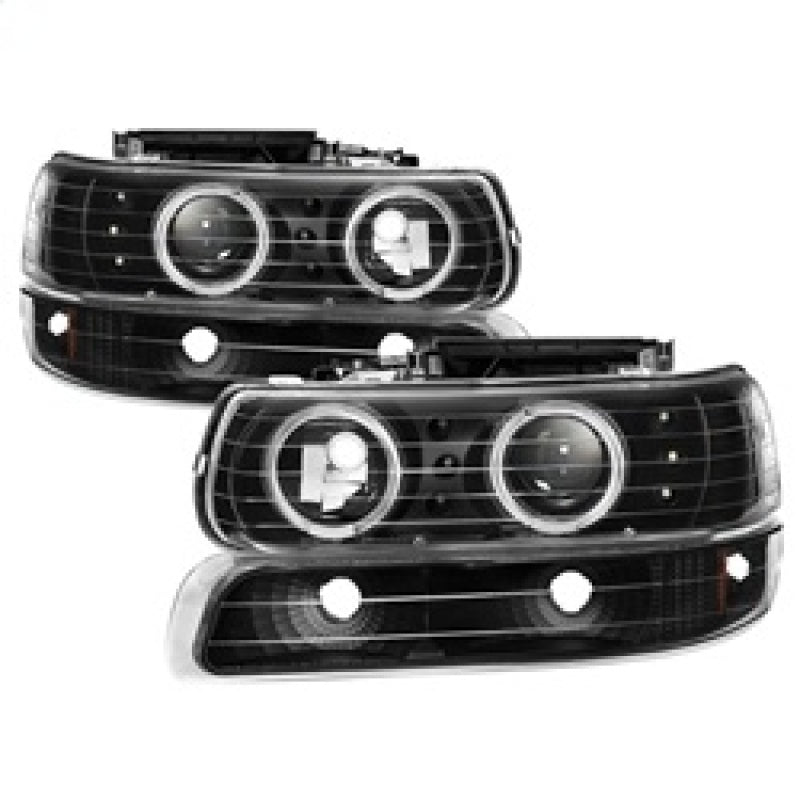 xTune 9036781 fits Chevy Silverado 1500/2500 99-02 Bumper Projector Headlights