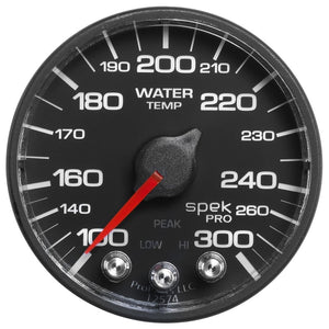 AutoMeter P546328 Autometer Spek-Pro - Nascar 2-1/16in Water Temp 100- 300F Bfb Ecu