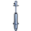 Ridetech 24159705 Polished HQ Coilover Shock Single Adjustable 5.2in Stroke / 2in Stud Mount - Single