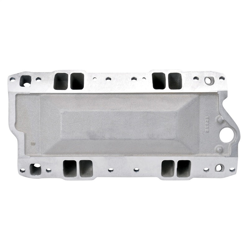 Edelbrock 75011 Polished S/B fits Chevy RPM Air-Gap Manifold